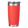 thumbnail image 2 of Kindness Matters Women's Inspirational Travel Tumbler Mug, Orange, 18oz Double Wall Vacuum Insulated Stainless Steel, With Love, 2 of 2