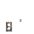 thumbnail image 6 of Yayeee Duplex Wall Plate 1-Gang 4.5"x2.7" Home Receptacle Light Switch Decorative Outlet Cover, Watercolor Space, 6 of 7
