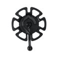 thumbnail image 1 of de motocicleta eléctrica que cuelga la bandeja de rotación 360 Portable Self Paste Black Negro kusrkot soporte para colgar, 1 of 8