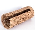 thumbnail image 4 of Wicker Water Hyacinth Tall Toilet Tissue Paper Holder for 4 wide rolls, 4 of 5