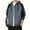 Gray E, variant on bbymog Mens Hoodies Color Block Long Sleeve Sweatshirts Zip Up Hooded Casual Oversized Sweatshirt with Pocket Black XXL