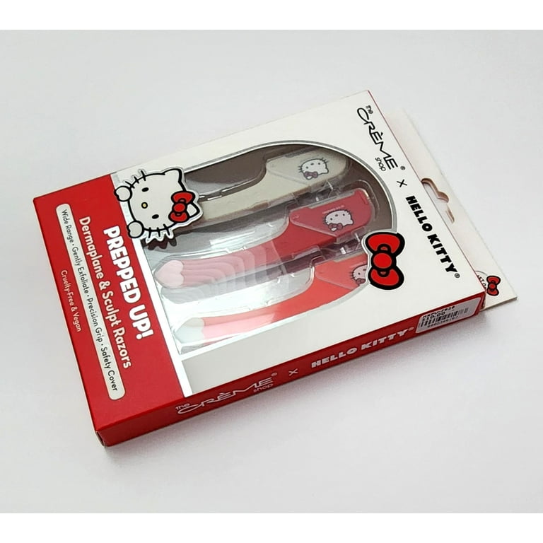 The Crème Shop, Hello Kitty Dermaplane & Sculpt Razors, Removes