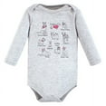 thumbnail image 5 of Hudson Baby Cotton Long-Sleeve Bodysuits, 7-Pack, Preemie-24 Months, 5 of 9