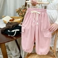 thumbnail image 4 of FDDMis Low Waisted Sweatpants Comfy Sweatpants Toddler Sweat Pants Boys 12-18 Month Clothes for Teen Soccer Clothes Toddler Boy Clothes 3t, Pink 3-4 Years, 4 of 5