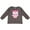 Charcoal Grey, variant on Inktastic Cute Pink Spring Owl Girls Long Sleeve Toddler T-Shirt