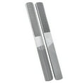 thumbnail image 5 of File, Woodworking Polishing Tool, Flat Steel File, Metal Fine Tooth, Hardwood File, Wood File, Semi-Circular Wood File, Wood Rubbing Knife woodworking tools, Silver, 5 of 6