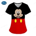 thumbnail image 1 of T Shirt Nurse Uniform Tops Disney T-shirt Mickey Shirts Pocket Woman Clothes Hospital T-shirts Minnie Mouse Top Women 2023 TeesXXL Gao Jinjia LED, 1 of 2