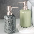 thumbnail image 5 of 400ml Soap Dispenser Ceramic Pump Bottles For Dispensing Body Wash, Shampoo, 5 of 6