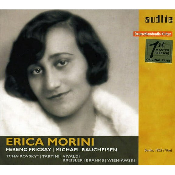 Erica Morini - Morini Plays Tchaikovsky Tartini Vivaldi Kreisler - Music & Performance - CD