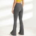 Wide Leg Yoga Pants Casual Feminina Bell Bottom Yoga Flared Leggings Yoga V Type Workout