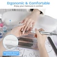 thumbnail image 2 of Byootique Folding Manicure Nail Table & Rolling Makeup Train Case CB Graystone, 2 of 9