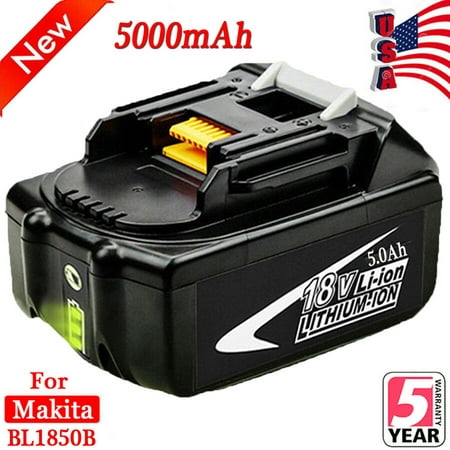For Makita BL1850B 18V 5.0Ah LXT Li-Ion Battery with Indicator Replace BL1860B