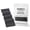 Black, variant on Aeriya Exfoliating Washcloth – Long Japanese-Style Back Scrubber for Shower, 2-Sided Body Scrub Exfoliating Towel, Quick Dry Bath Cloth for Men & Women, Blue