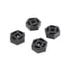 thumbnail image 3 of 4 piezas RC rueda de coche Hexagonal conducir Centro adaptadores de modelo de coche RC repuestos accesorios, 3 of 7