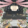 thumbnail image 4 of Dwellnix Romantic Pink Ceiling Drapes, 4.5x1.5m for Weddings and Parties,&nbsp; Chiffon with Rod Pocket, Ideal for Backdrops and Stage Decor, 4 of 6