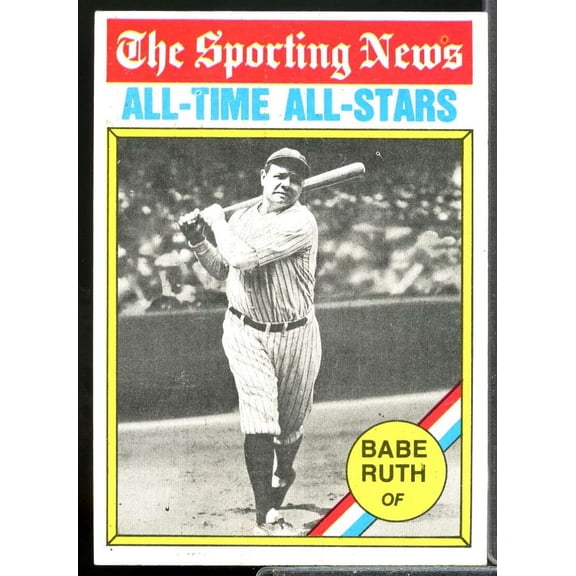 Babe Ruth ATG Card 1976 Topps #345