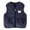 Deep blue, variant on GYRATEDREAM Baby Boys Girls Fleece Vest Zip Up Cute Bear Jackets Fuzzy Fall Winter Warm Clothes Newborn Outwear for Toddler Infant 0-3Y