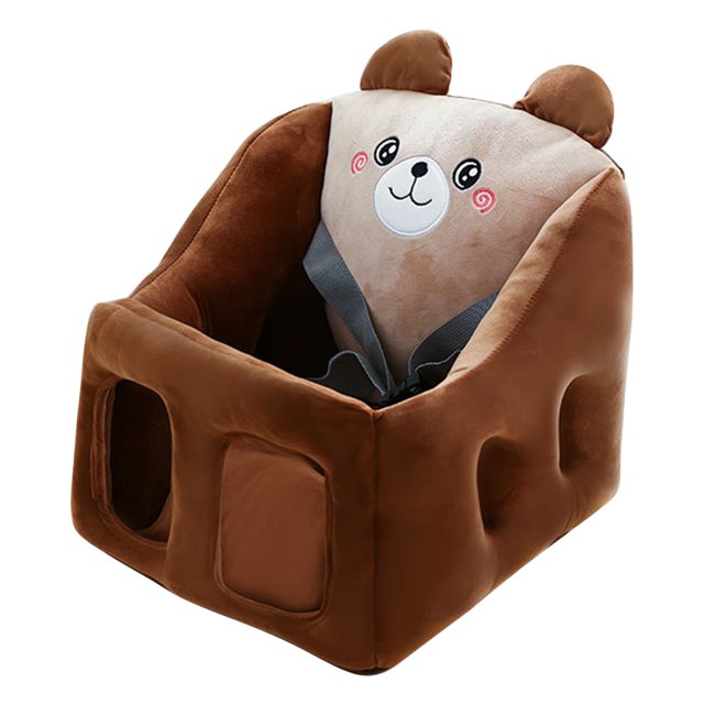 Asiento de bebé Funda de apoyo para sofá Silla de felpa Asiento de alimentación Piel Sin relleno (B) Ehuebsd sin BPA