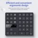 thumbnail image 5 of Teclado 2.4G Teclado Numérico Inalámbrico Portable 35 Teclas Contabilidad Financiera Teclado Batería Recargable Incorporada Negro Negro, 5 of 7