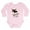 Petal Pink, variant on CafePress - Vermont Moose Body Suit - Long Sleeve Cotton Baby Bodysuit