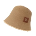 thumbnail image 4 of Sombrero de cubo para mujer, gorra de playa versátil y moderna para acampar, ir de compras, viajes por la calle Caqui, 4 of 8
