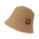 thumbnail image 4 of Sombrero de pescador para mujer, regalo novedoso, elegante y portátil, gorra de verano para citas y viajes. Caqui, 4 of 9
