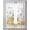 White, variant on White Daisy Sheer Curtains 39 Inch Length 2 Panels Set for Living Room/Bedroom, Spring Floral Elegant Pastoral Bees Watercolor Kitchen Curtains Grommet Curtains Window Treatments 27.5"x39"x2