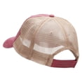 thumbnail image 3 of Molcajete Embroidered Washed Trucker Cap - Wine Tan OSFM, 3 of 5
