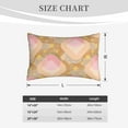 thumbnail image 6 of YFYANG Super Soft Rectangular Plush Cushion Cover (Without Pillow Insert), Fantasy Cloud Geometry Comfort and Non-Pilling Hidden Zip Bedroom Sofa Pillowcases, 20"x30", 6 of 9