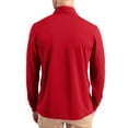 thumbnail image 2 of Men's-Cutter & Buck  Scarlet Nebraska Huskers Virtue DryTec Quarter-Zip Pullover, 2 of 2