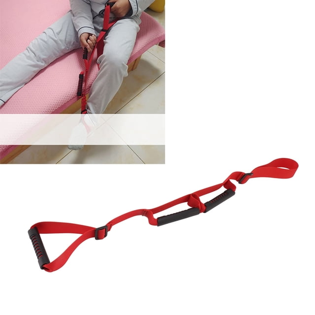 Courroie de Levée de Jambe, Sangle de Levée de Jambe Réglable en Caoutchouc Nylon Pratique 40 Po pour la Récupération