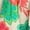 Green, variant on Adrianna Papell womens Floral Shirred Midi Sundress, 4, Green