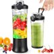 thumbnail image 1 of DoubleCare Vaso de Batidora,Licuadora Portátil para Batidos y Smoothies,4000mAh, BPA-Free & IP67 Resistente al Agua, USB Licuadora de Zumos Frescos con 2 Modos de Mezcla para Viajes, Gimnasio, 1 of 5