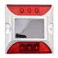 thumbnail image 3 of Solar Deck Light 6LED Solar Powered Driveway Light Highway Double Sided Reflective Lamp Red, 3 of 22