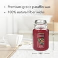 thumbnail image 4 of Yankee Candle Bougie Parfumée, Couronne de Pommes Rouges, Grande Bougie en Pot Originale, 110-150 Heures de Combustion, 22 oz, 4 of 6
