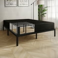 thumbnail image 3 of Castle Place 8" Queen Metal Box Spring, Black Linen, 3 of 13