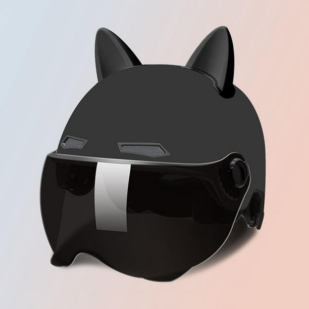 Casco negro mujer hotsell