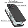 thumbnail image 2 of Ebizware for iPhone 15 Plus Phone Case, Liquid Silicone Case Cover for Apple iphone 15 Plus, Shockproof Full-Body Protective Case Cover with Microfiber Lining (Black), 2 of 8