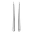 thumbnail image 2 of SATRINO LED Flameless Cone Candle ,10.9 Inch Ivory Candle Stick, Battery Powered 3D Flickering False Flame Window Candle. 2 pcs, 2 of 8