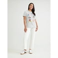 thumbnail image 2 of Mickey and Friends Women's Graphic Tee with Short Sleeves, Sizes XXS-XXL, 2 of 5