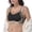 Black, variant on Smooth Wireless Seamless T-Shirt Bra for Everyday Comfort and Support Black XL