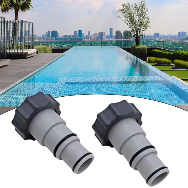 Adaptadores de manguera de repuesto de plástico ABS de 2 piezas con piezas de repuesto de bomba de collar Soledad Adaptadores de manguera de repuesto