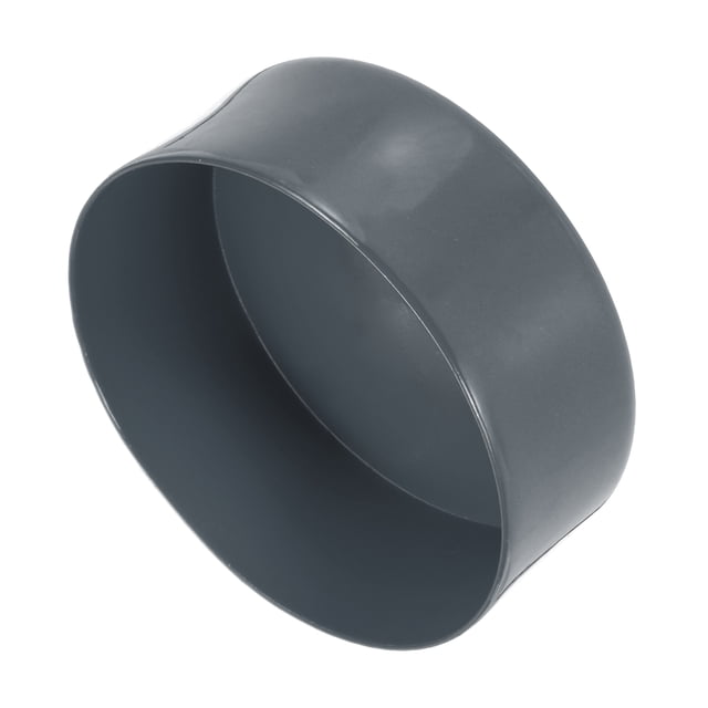 Uxcell 4 piezas de tapas de goma 140 mm (5 1/2 pulgadas) ID cubierta de tapa redonda protectores de rosca en gris oscuro