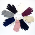 thumbnail image 4 of Guantes eléctricos USB de 5 dedos tejidos con piña a cuadros de manga larga de invierno térmicos con pantalla táctil, 4 of 4