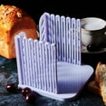 thumbnail image 5 of Gnmfd Adjustable Bread Slicer Guide Removable Bread Cutting Tool Loaf Splitter Sandwich Slicer for Homemade Bread Toast Cake Kitchen Accessories Thick Thin Slice Control Easy Clean Durable Tool, 5 of 8