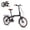 BLACK, variant on AIVA 20" Folding Bike for Adult,7 Speed Lightweight Folded Bicycles,Adjustable Handlebars/Seat Fold Up Bikes