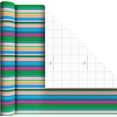 thumbnail image 4 of Hallmark Wrapping Paper Mini Rolls, 3-Pack (Stripes, Wildflowers, Pink Polka Dots) for Birthdays, Mother's Day, Bridal Showers, Any Occasion - 45 Sq. Ft. Total, 4 of 4