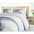 thumbnail image 5 of Ambesonne Dinosaur Duvet Cover Sets, Monstrous Creature, 2-Queen, Blue Yellow Pink, 5 of 7