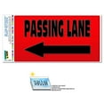 thumbnail image 1 of Passing Lane - Driving Funny SLAP-STICKZ(TM) Premium Sticker, 1 of 1