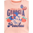 thumbnail image 6 of Minnie Mouse Toddler Girls Graphic Tee and Print Pants Set, 2-Piece, Sizes 12M-5T, 6 of 7